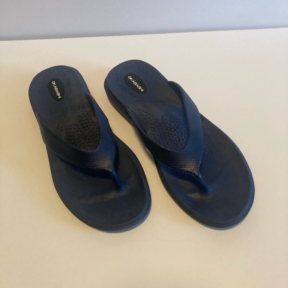 Okabashi flip flops